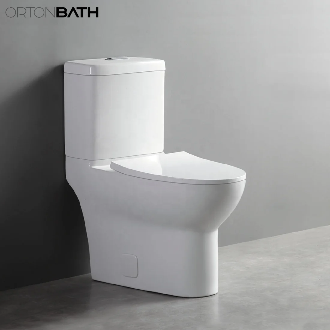 Керамический туалет ORTONBATH североамериканский комплект из двух предметов для компостирования проверка UPC MISO