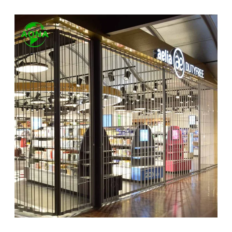 High Reliability Office Building Department Store Partition Door Made In China