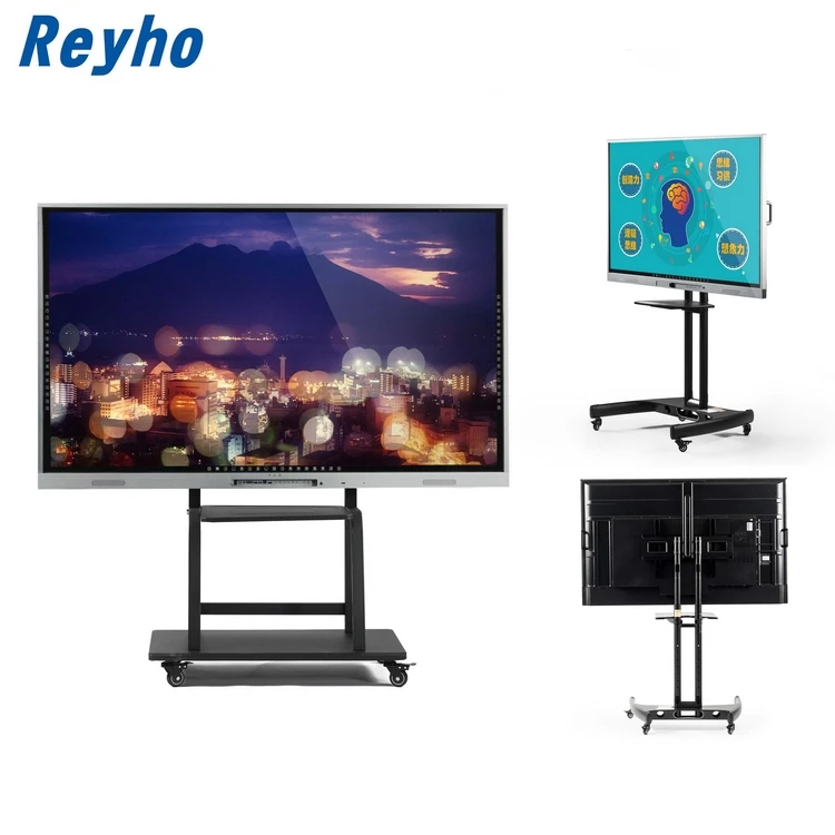 2020 Original Designed Touch Screen Whiteboard With Sliding Door for Schools and Office