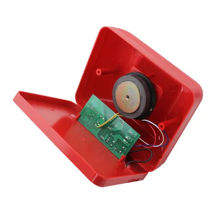 Fire alarm led light flashing l120 DB large sound strobe light alarm sounder
