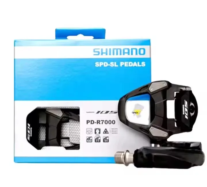 Shimano R7000 R8000 Road Bike Pedal Bicycle Self-Locking Carbon SPD Pedal with SM-SH11 Cleats Alloy Bearing Pedal Shimano