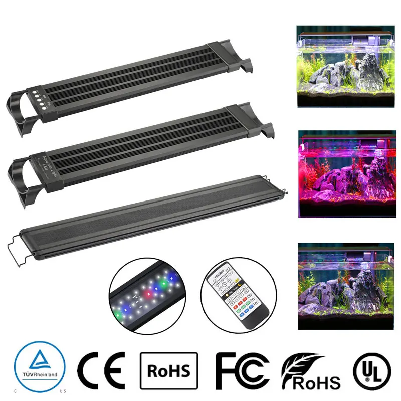 wrgb salt water lamp aquarium fish tank light