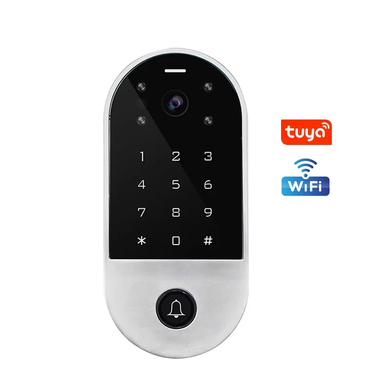 VIANS Tuya WiFi Intercom Access Control Remote Monitoring Card Password APP Unlock Smart Video doorbell