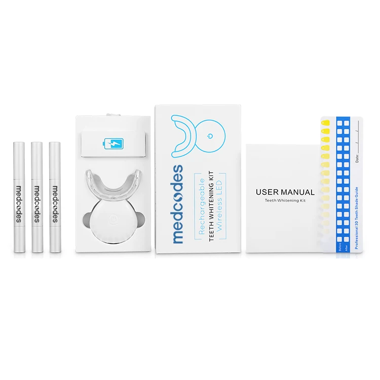 Global Newest Other Teeth Whitening Accessories Innovative Rechargeable led light whitening teeth kit wireless