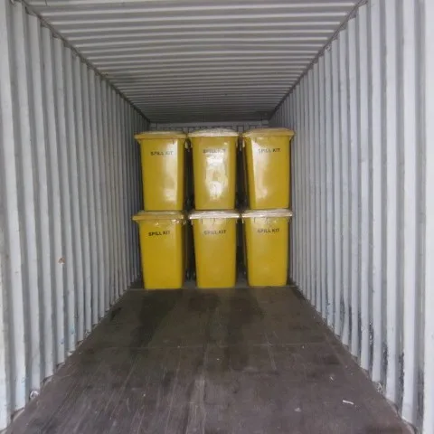 120L Universal General Absorbent Spill Kits With Waste Bin For Industry