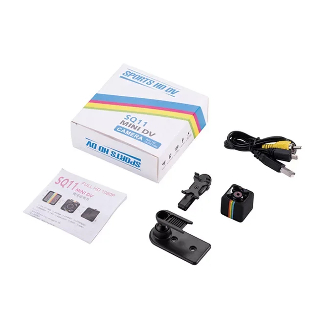 1080p Smart Small Home Infrared Night Vision Hidden Spy Ip Motion Detection Micro Wireless Security Cctv Dv SQ11 Mini Camera