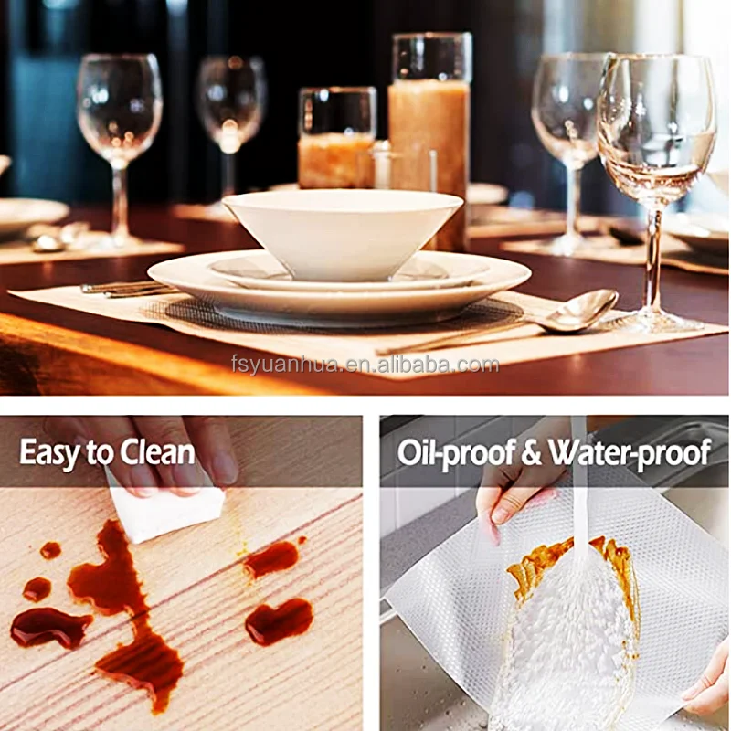 eco friendly refrigerator mat non slip liner mat non-toxic shelf liner drawer liner anti slip underlay eva no-slip mat