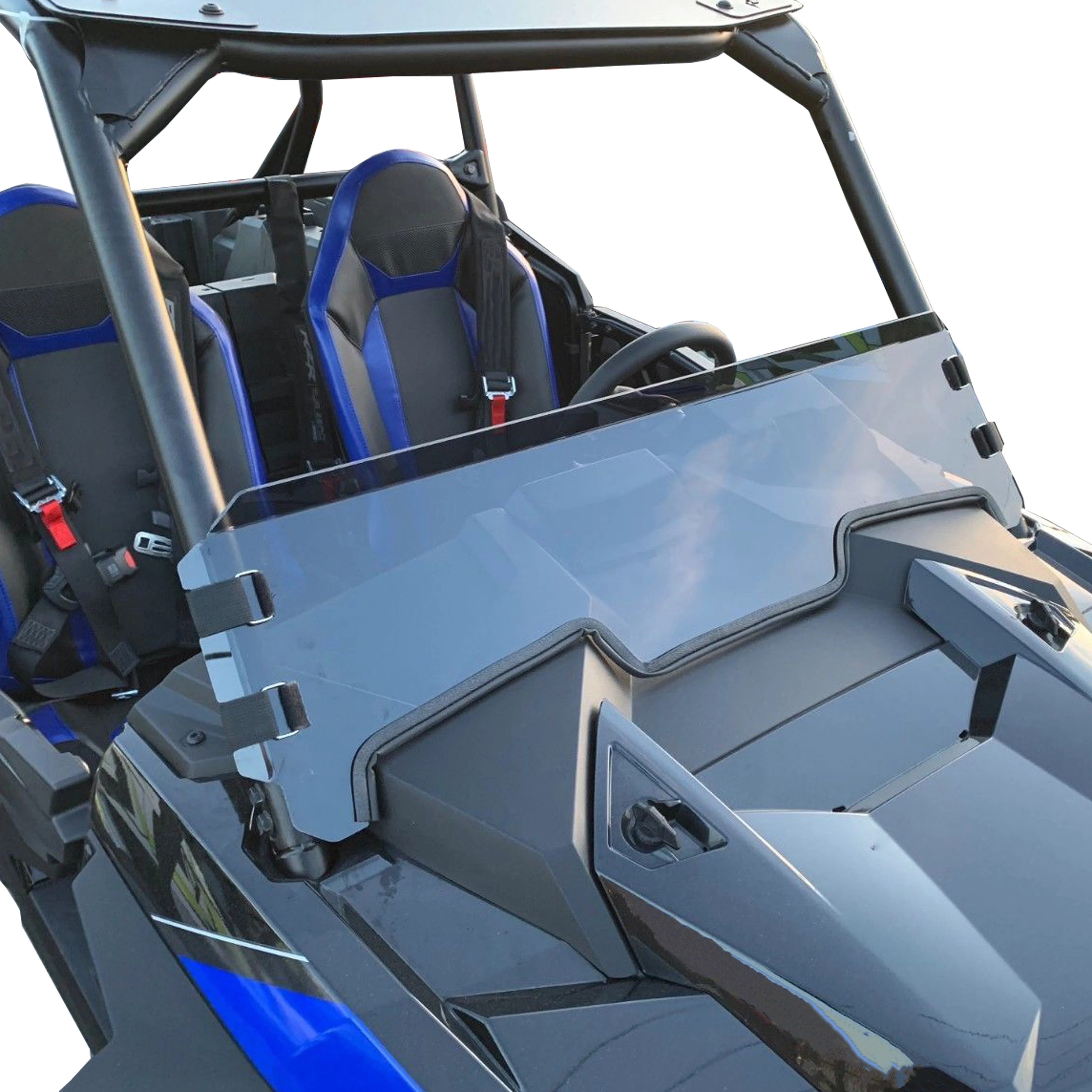 UTV Clear Half Windshield For 14-18 Polaris RZR XP1000 RZR4 1000 900/S EPS Trail