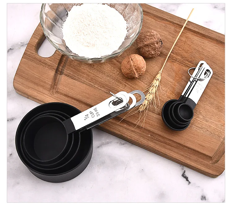 Kitchen Adjustable Stainless Steel Measuring Spoon Set 4 PCS of Baking Tools Milk Powder Coffee Measuring Spoon