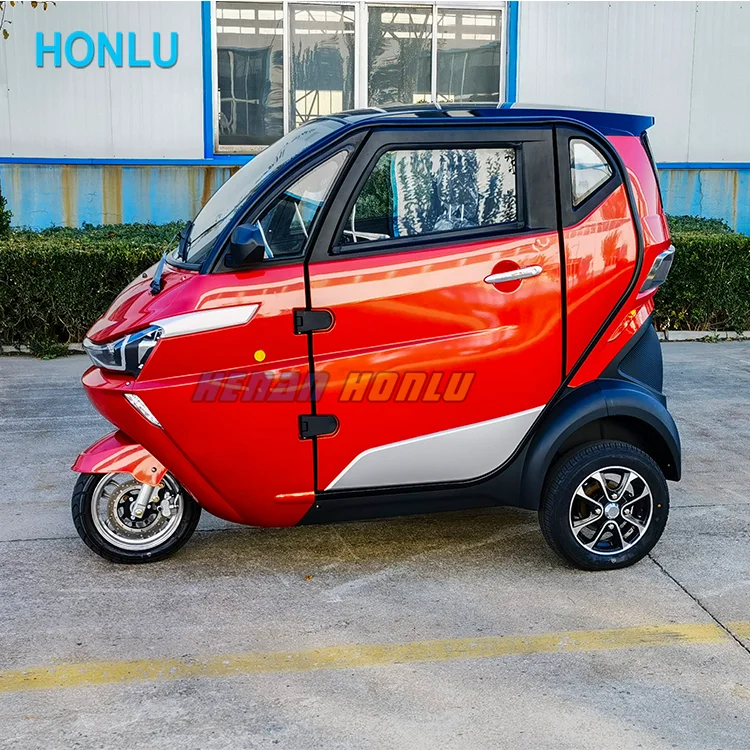 2023 Hot Sale New Cheap Fully Enclosed Convertible Large Space Adult Lithium Battery Electric Tricycles