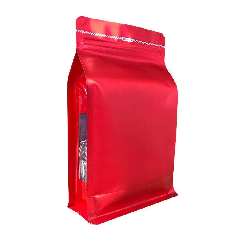 Bangdi Factory Matte Black Package Stand Up Pouch/Aluminum Foil Packaging Zip Lock Bag/Doypack Mylar Storage Food Bags