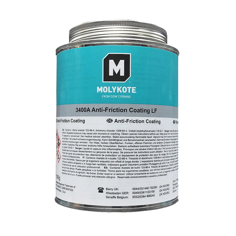 Molykote 3400a-lf Metal Lead-free High-performance Antifriction Coating Under Heavy Load Conditions