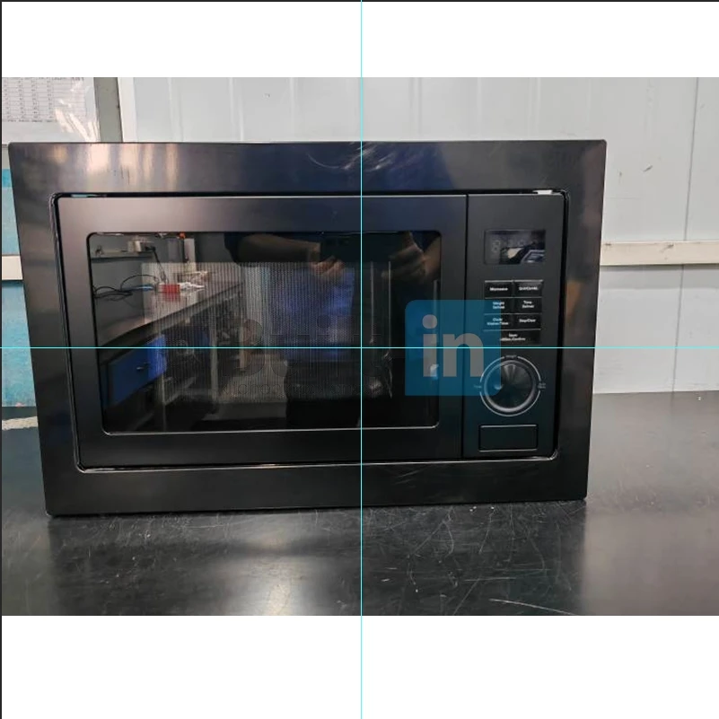 25L capacity 388 Height built-in Microwave Oven with Grill 8 Auto Menu