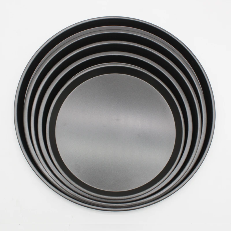 Customized Non Stick Pizza Bake Ware Set Nonstick Pizza Bread Bake Sheet Oven Carbon Steel Pizza Cake Pan