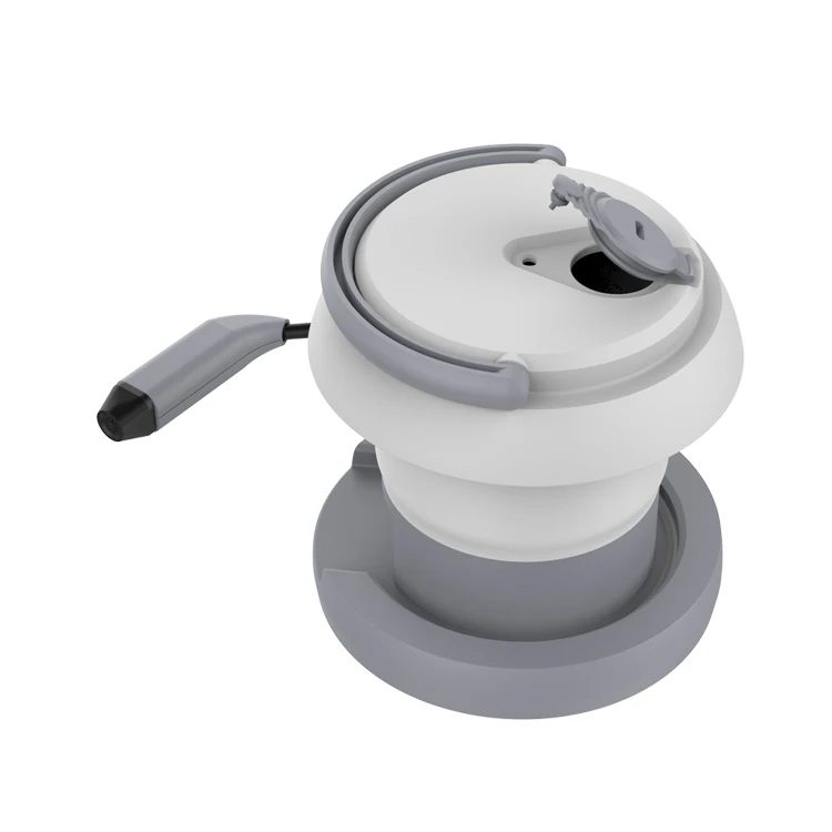 Outside foldable silicone electric mini portable washing machine for traveling personal hygiene clean