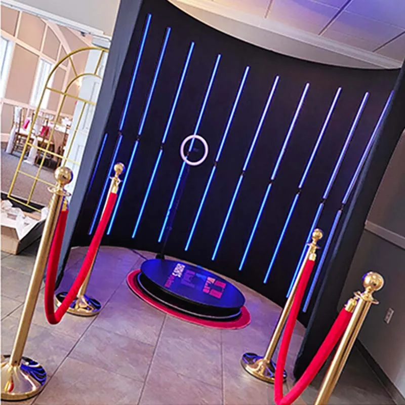 Factory 360 Photo Booth Magnet Logo With Free Accessories 360 Photo Booth 3.5 Free Custom Logo Photo Booth 360 Shell Kiosk Props