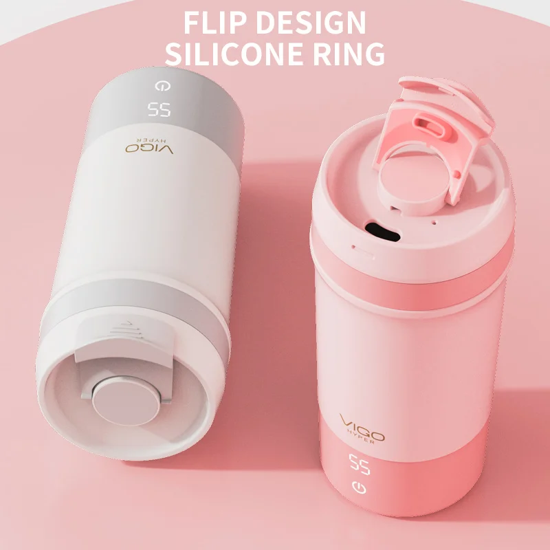 ODM OEM Office Thermal Control Electric Heat Water Flasks Vacuum Smart Termos Coffee Cup