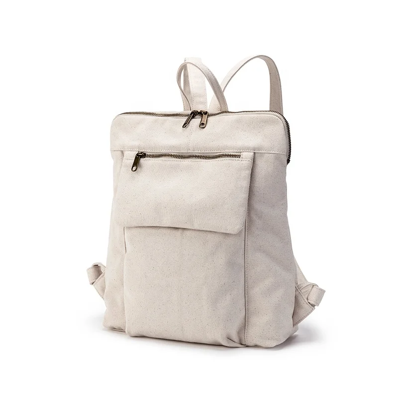 Canvas backpack female new Korean version of the tide wild belt bag Japan and South Korea travel backpack