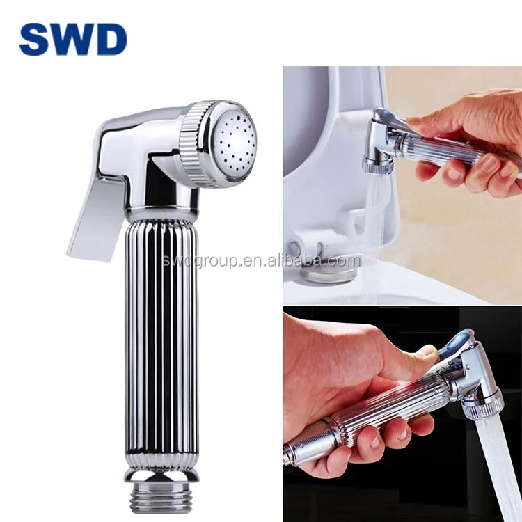 Amazon Bestseller Stainless Steel And ABS Brass Toilet Bidet Sprayer Without T-Valve 304 Shattaf