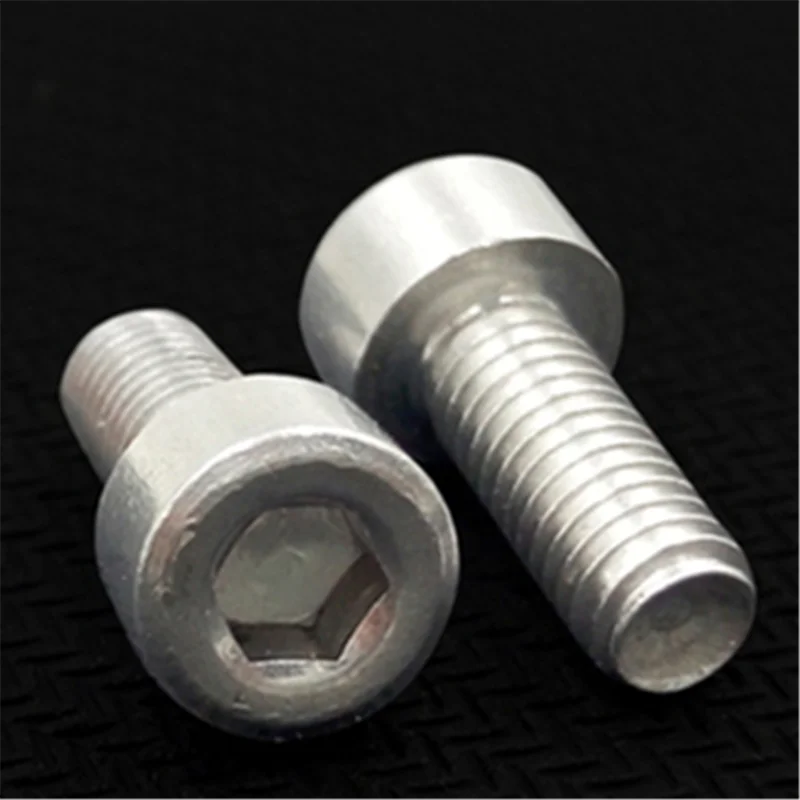 M2 M3 M4 M5 M6 M8 M10 Aluminum socket head cap screw DIN912 /Anodizing is possible