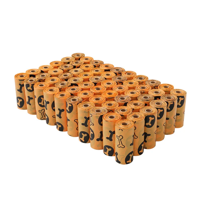 New Design Biodegradable Poop Bags for Dogs  Outdoor Dog Walking Waste Bags Strong PE+EPI Material Dog Poop Pick-Up Bags