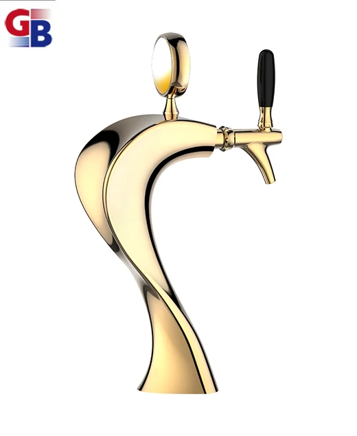 One Way Tap Dragon Beer Tower with led lights