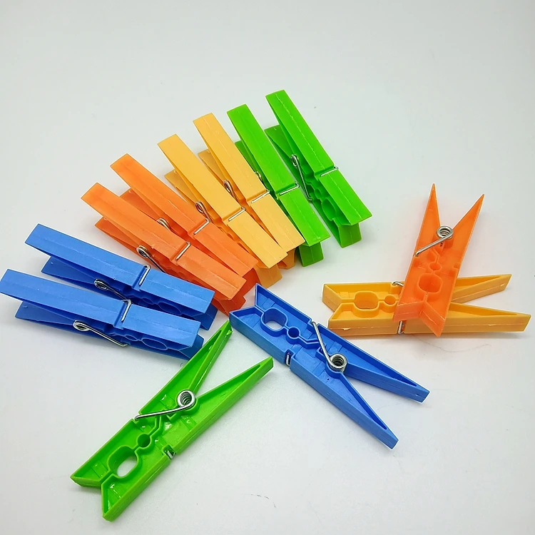 cheap colorful pinzas de plastico para secado de ropa tpr 24 50pcs plastic jumbo clothes laundry clothing pegs