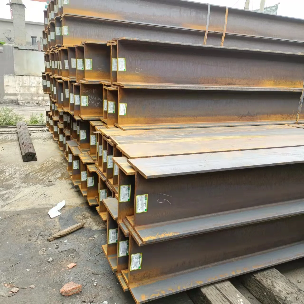 Factory sales good quality low price ASTM hot rolled Q235B steel h beam
