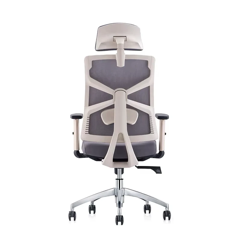 New Colorful Nylon Mesh Chair Office Chair with Silent Wheel Rotating Chair with footrest