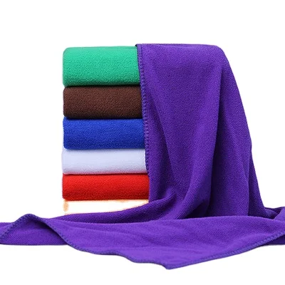 100% Polyester Microfiber Cleaning Cloths Soft and Lint Free Towels for Home Kitchen