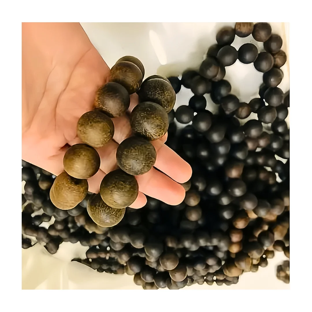 High Quality 16mm-18mm Agarwood Bracelet Beads Best Seller Religious Bohemian Wood Jewelry Wholesale Prices Made in Vietnam