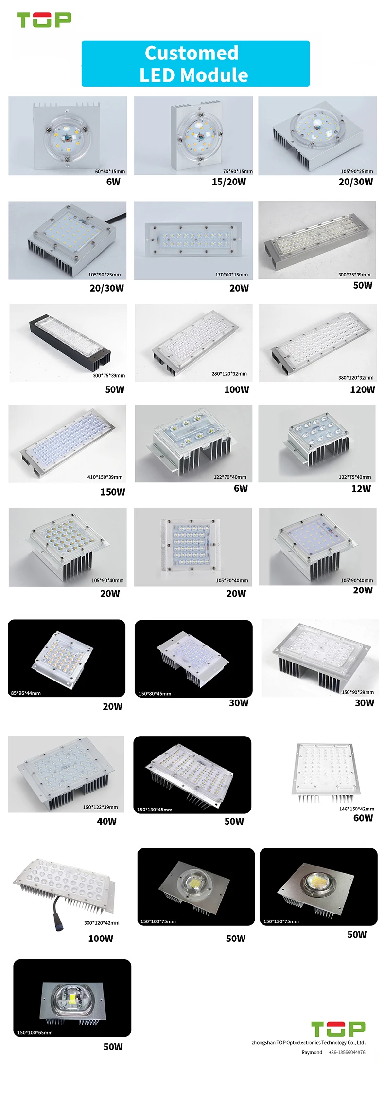 led customized module