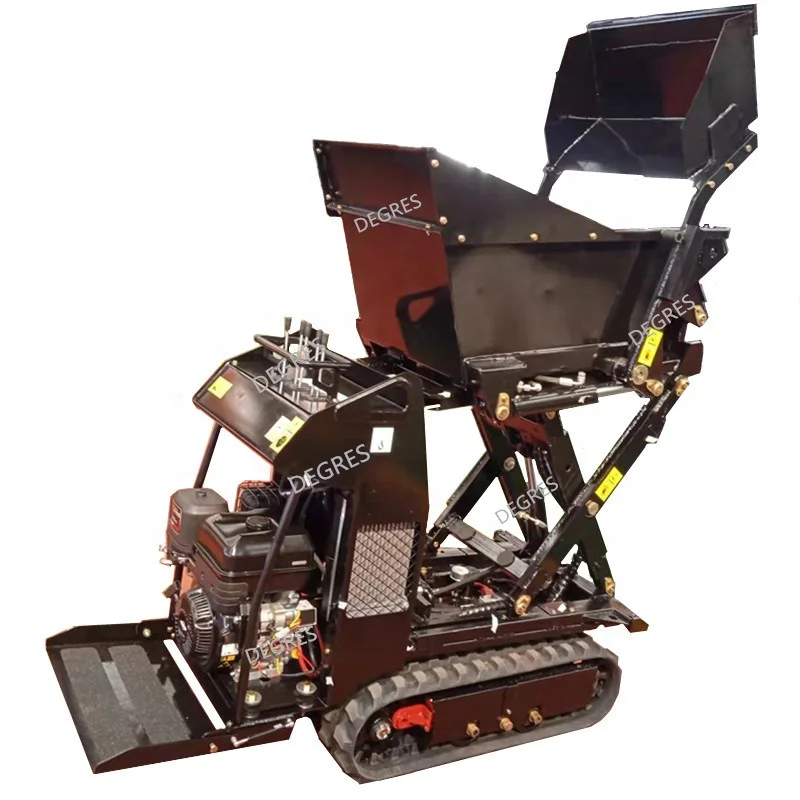 Multi-purpose crawler small dump truck for sale