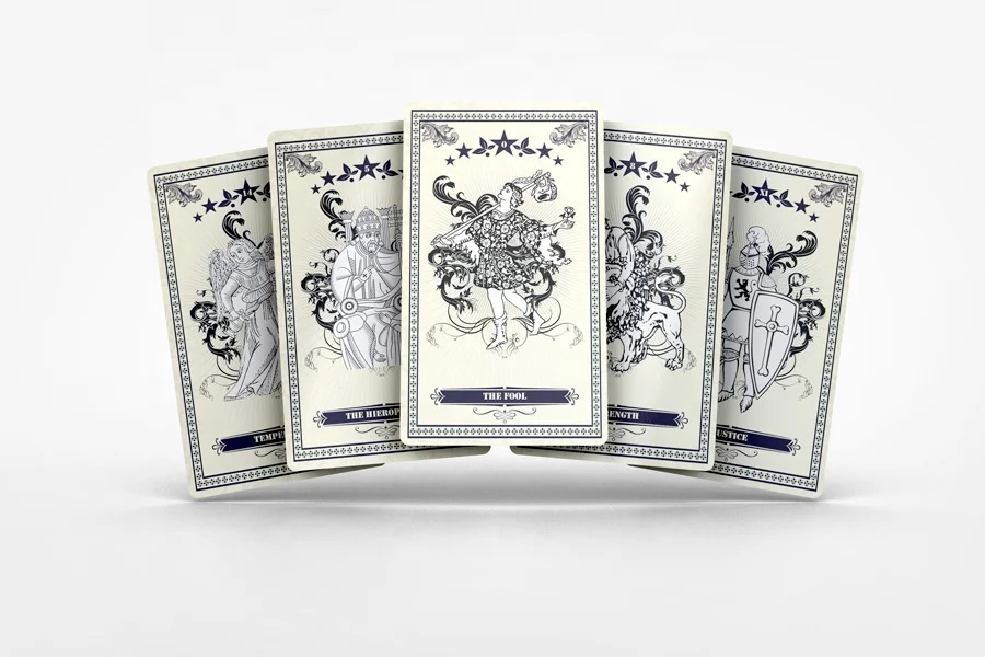 High Quality Custom Tarot Card Wholesale Deck Printing With Local Gold Stamp