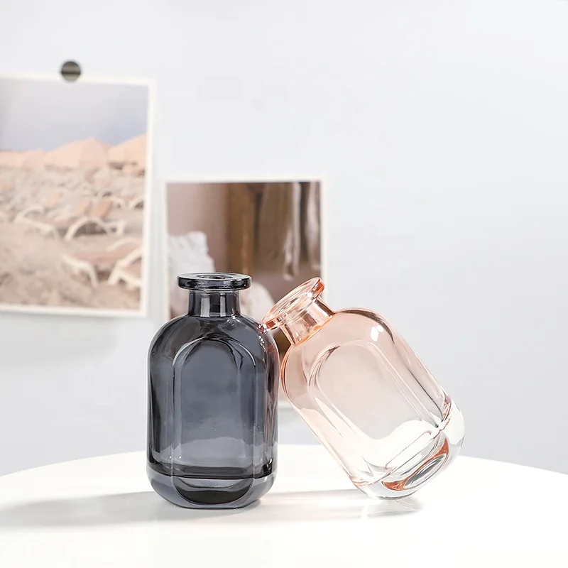 home diffuser large glass bottle  reed diffuser bottle with stopper 100 ml