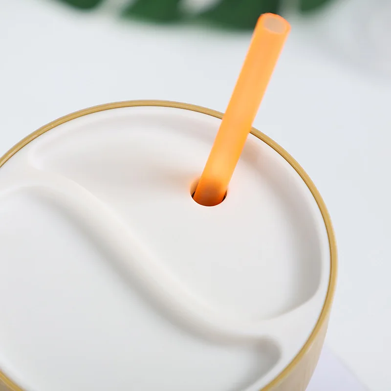 500ML Cocktail Coffee Drink Plastic Shell Coconut Cups