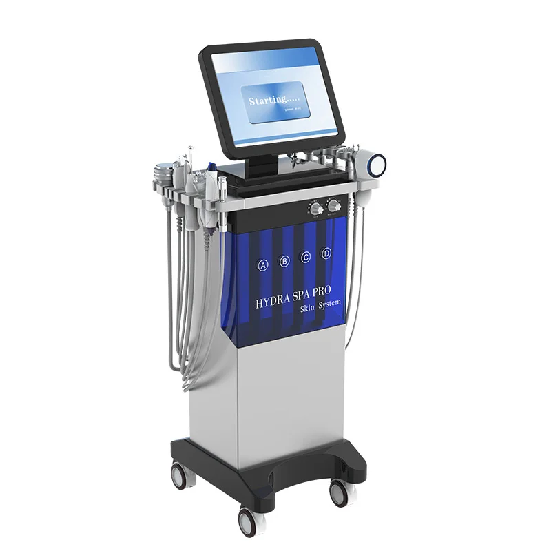 14 in 1 Face Diamond Peeling Hydro Water Oxygen Jet Aqua Facials hydra dermabrasion Machine