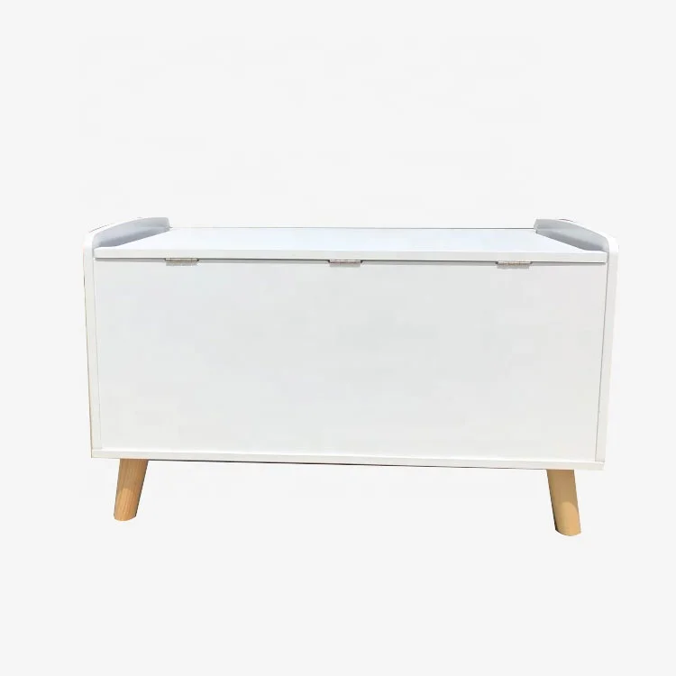 Factory Wholesale Price Children Wooden Storage Cabinet Can Be Used As A Bench