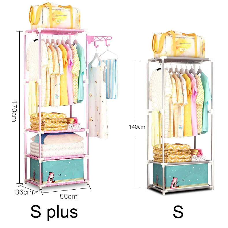 Yiwu update steel connect storage wardrobe Expandable shoe and hat storage rack Mountable storage rack