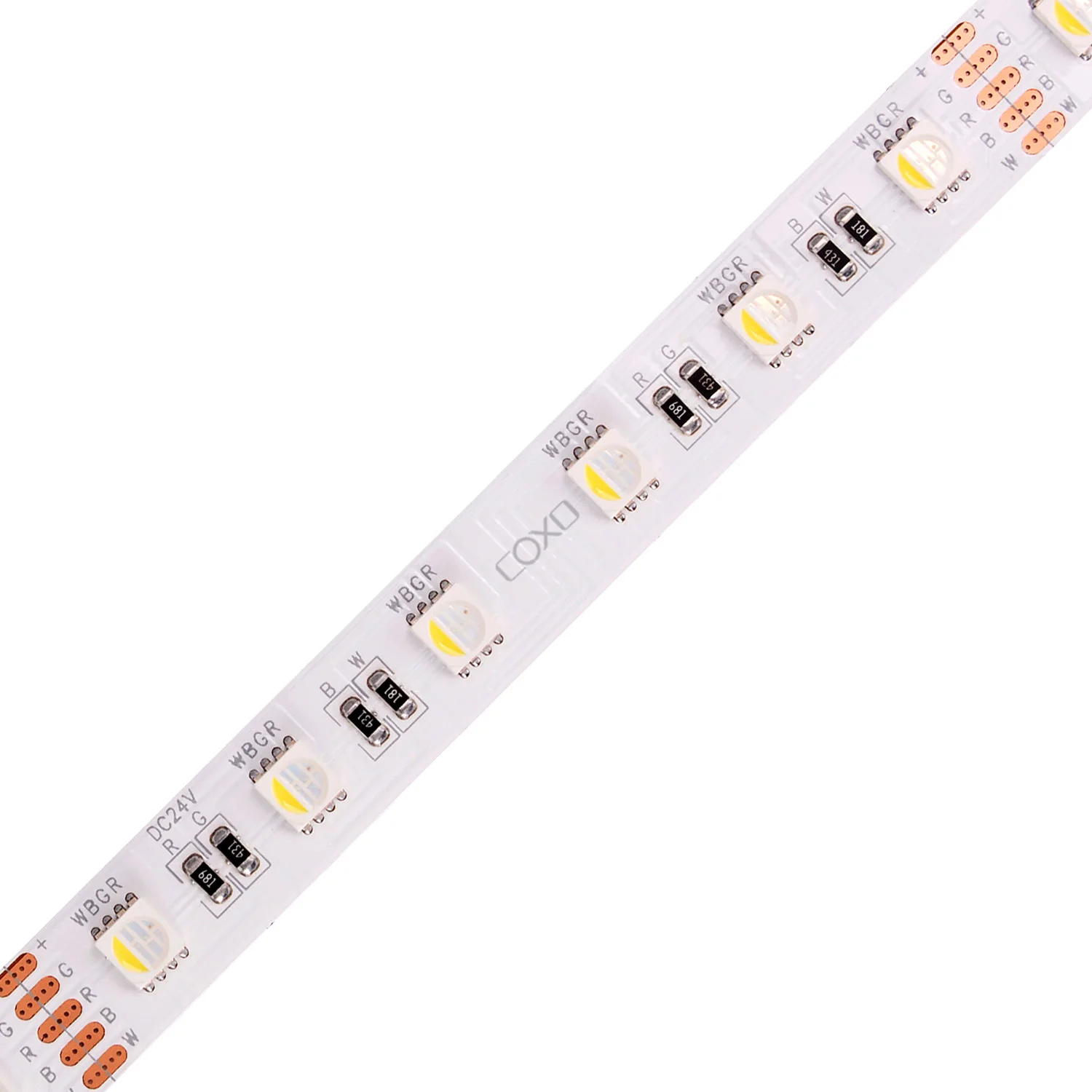 5050 60leds 12mm wide RGBW led strip light COXOTECH