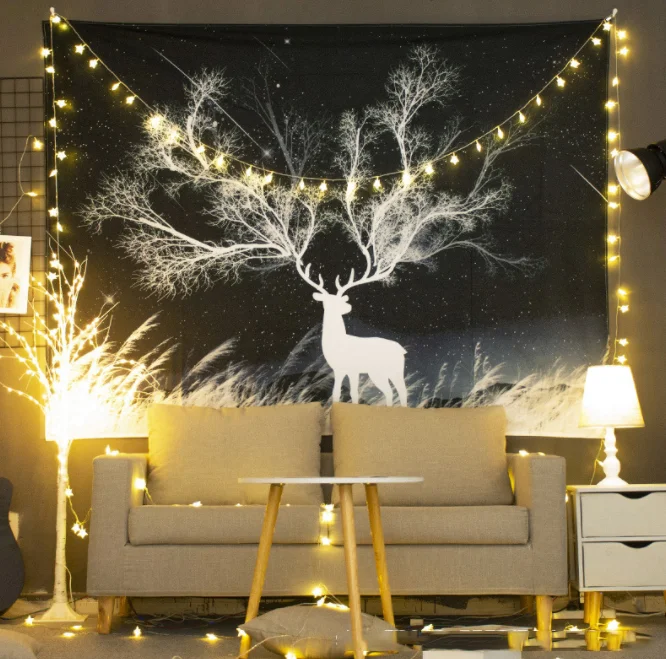 Popular Bedroom Wall Decoration Background Cloth Multi Design Party Decorations