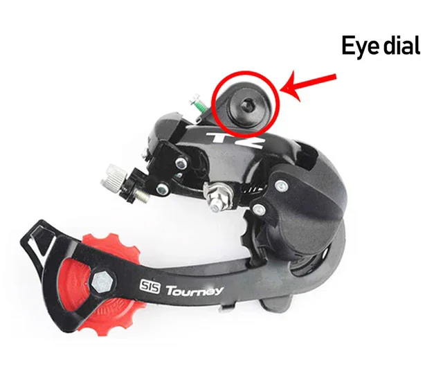 Mountain Bike TZ-50 Rear Dial Eye Dial Bicycle  Derailleur 6 7 Speed MTB Bike Mountain Bicycle Derailleur Transmission