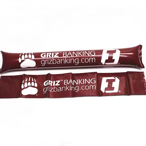 Custom print PE inflatable cheering stick plastic thunder sticks