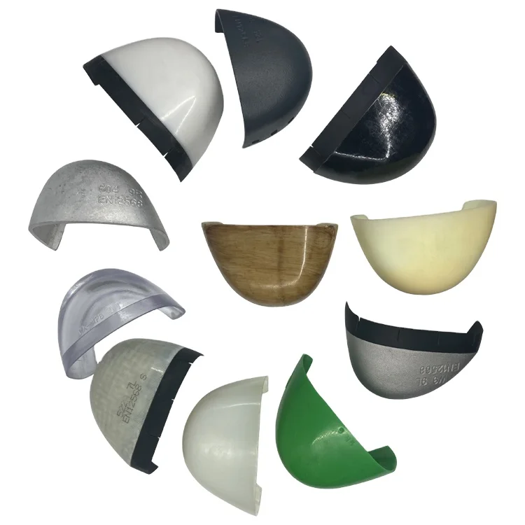 EU standard 100%recyclable Nylon anti smash safety shoes toe cap