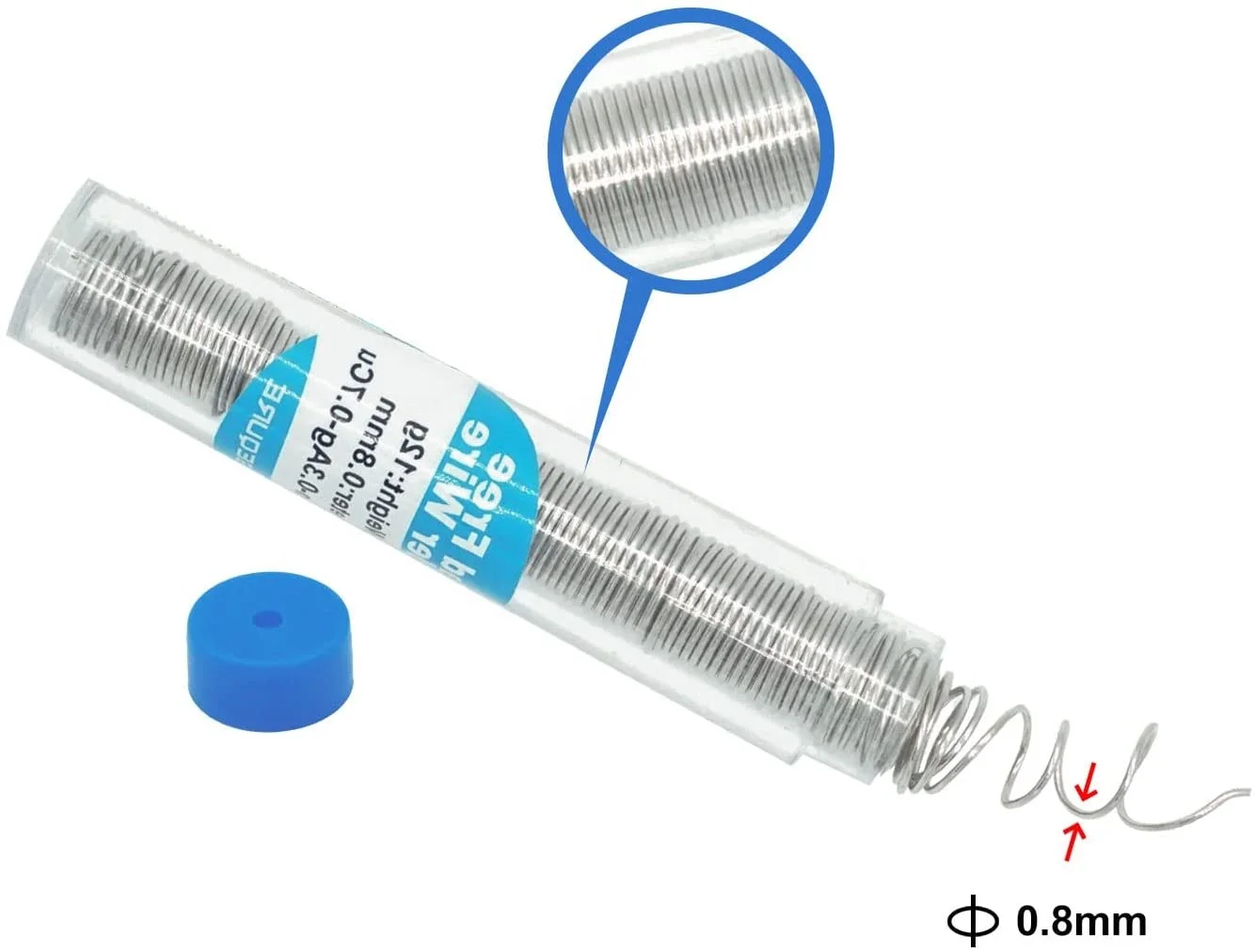 Factory Direct Supplier 0.8Mm Diameter High Purity Good Melting Tin Lead Solder Wire