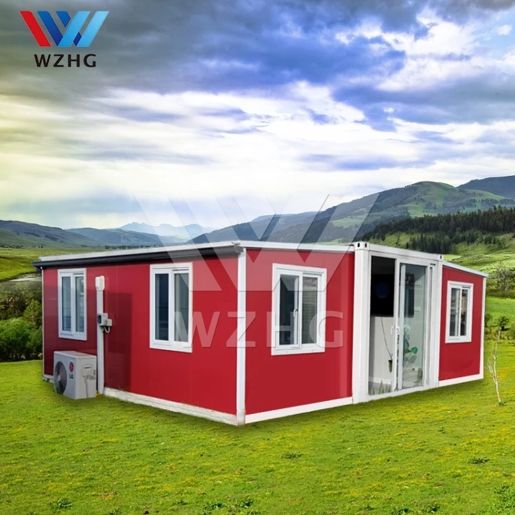 Pre Fab House Two Story House Fully Offgrid Tiny Home With Solar Panels Home Construction Material