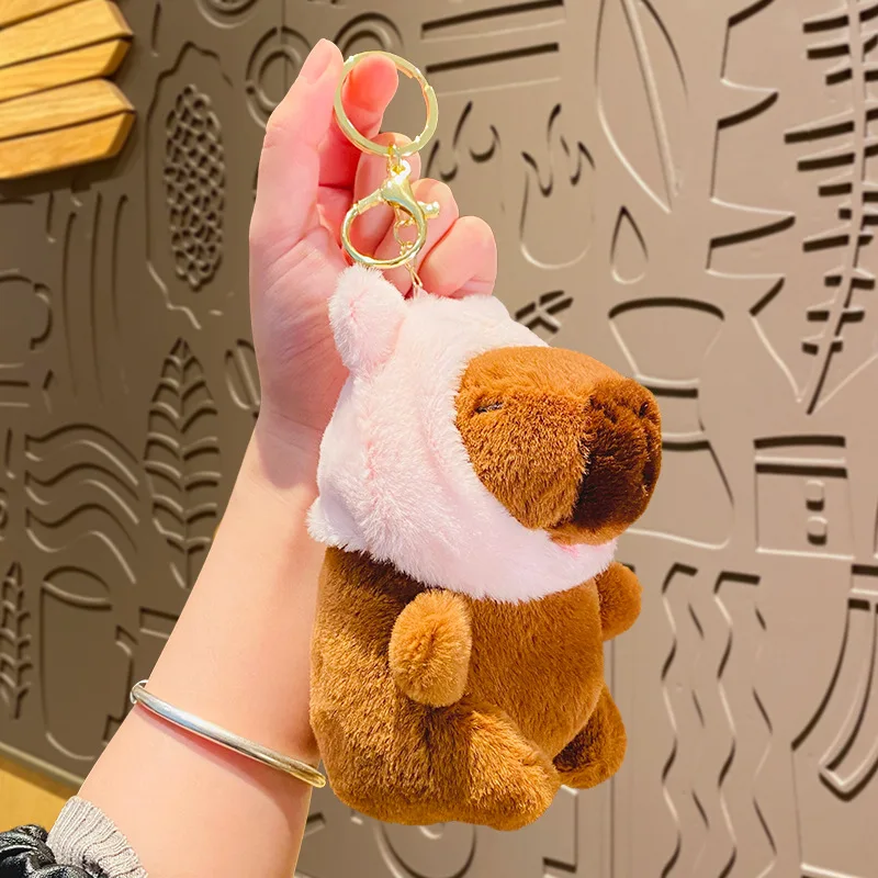 simulation Fluffy Capybara Stuffed Animal Soft Toys Lovely Capybara Plush Toys For Children Birthday Gift Kawaii Room Decor