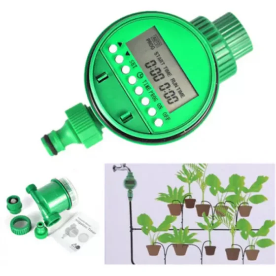 Garden Sprinklers Plastic Modern Automatic Irrigation Control Garden Water Timer System Garden Smart Tap Timer Drip Irrigation