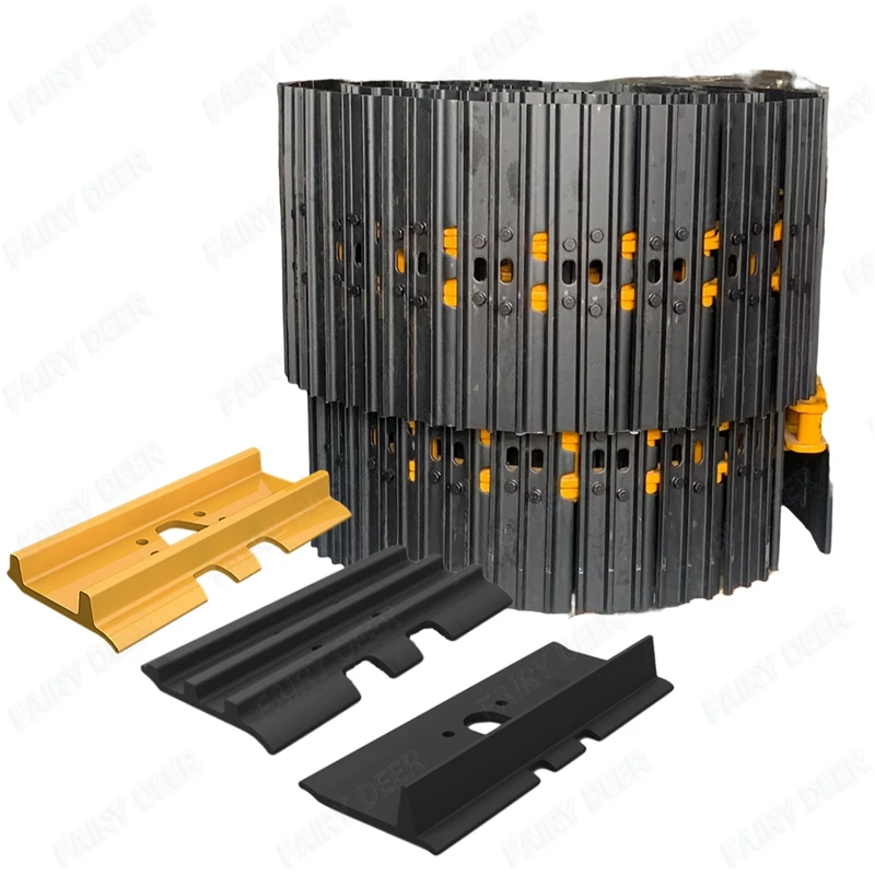 Стальной гусеничный коврик для экскаватора d8k d61 d61px pc55 pc60 dh55 резиновые гусеничные башмаки