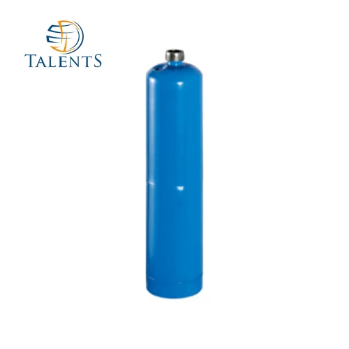 Disposable Unfilled Brazed Gas Cylinder for Mapp Propane 1L DOT Approval
